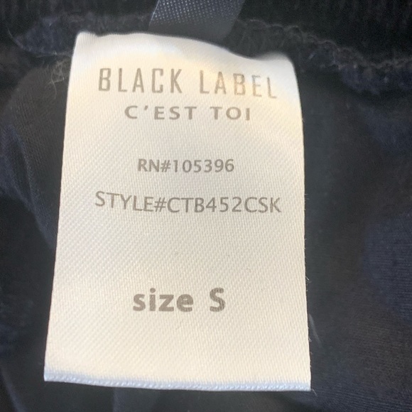 NWT C’est Toi Black Label Cord Paperbag Skirt sz S - Picture 6 of 9